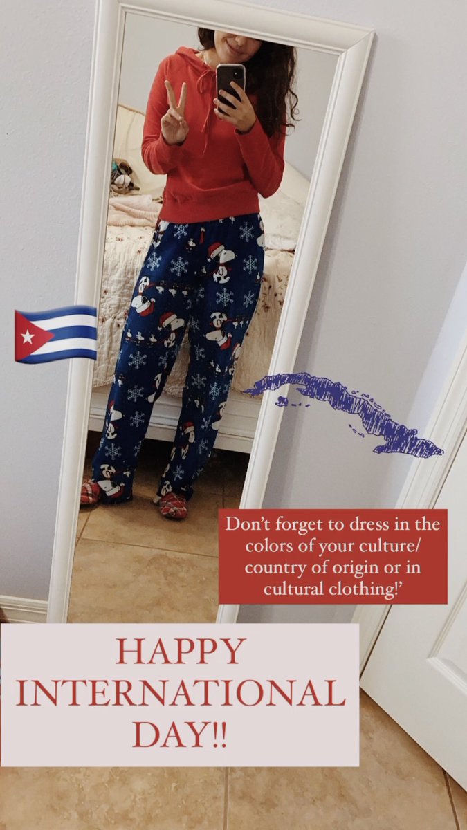 Happy international day!! We loved seeing everyone in their cultural clothing!! Have a safe and happy holiday:))🤎 <a href="/WhartonWildcats/">Wharton High School</a> #wearewharton