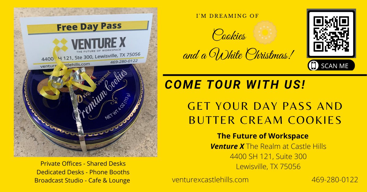 VX_TheRealm's tweet photo. Come in to get your tin of cookies and use a free day pass. Our location is a great escape from the holiday chaos. 
Enjoy a cup of coffee on us! https://t.co/1ne9n2iJfp https://t.co/fzXVOkzK3I