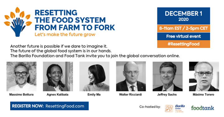 FAONorthAmerica's tweet photo. 📢 Tune in to 30+ notable speakers, including @FAO's Chief Economist @MaximoTorero, who will explore how we can produce, transport &amp; consume food more sustainably.

🗓️ December 1 
🕑 2-5pm CET 
💬 #ResettingFood
✍️ https://t.co/B5i9JnesSY https://t.co/AqnXPGXKtT