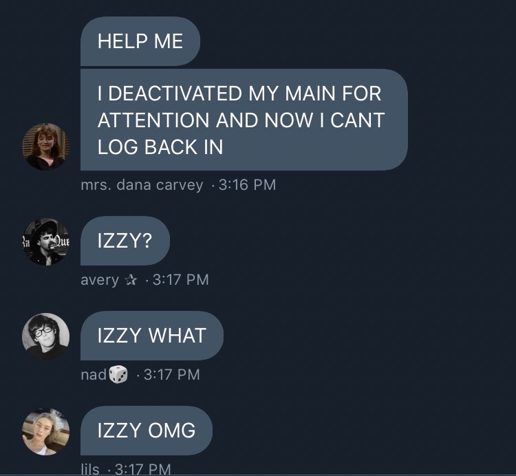 colingcooc's tweet photo. Guys don’t worry Izzy is fine https://t.co/uBgScB5p0a