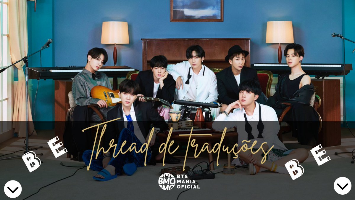 BTSManiaOficial's tweet photo. 『#TRAD』20.11.20 ↬ Tradução do álbum "BE, do @BTS_twt.

↓Confira as traduções abaixo! ↓

#BTS_BE #BTS https://t.co/i5ufbymrSR