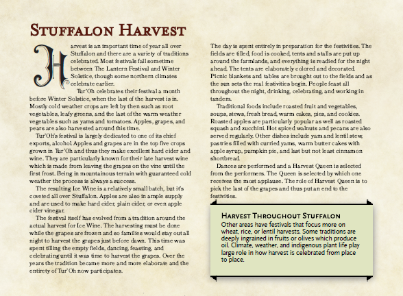 stuffalon's tweet photo. All over the world for generations people have been celebrating the Harvest and Stuffalon is no different. Check out their traditions in the kingdom of Tur'Oh including some recipes for you all to try out!🥰🥰🥰

https://t.co/sftcwCCXWu https://t.co/eq9I0WDyfh