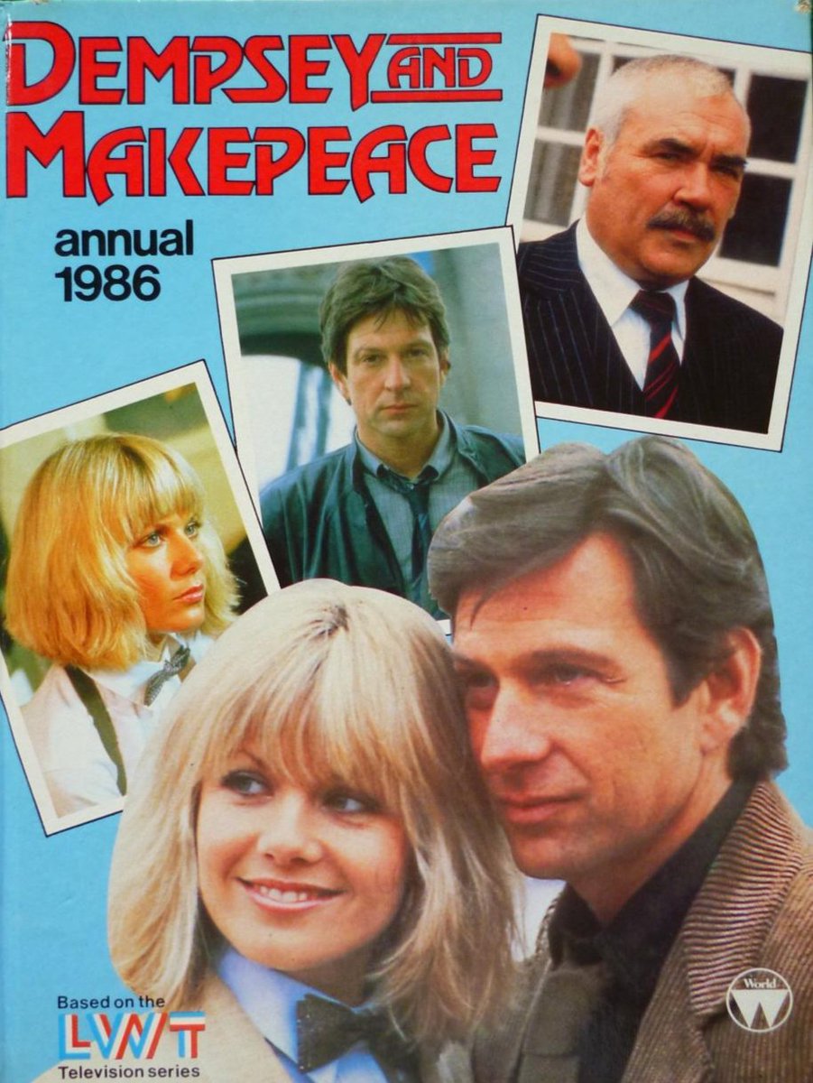 The 1986 Dempsey and Makepeace annual. What can I say, it was better than C.A.T.S. Eyes!