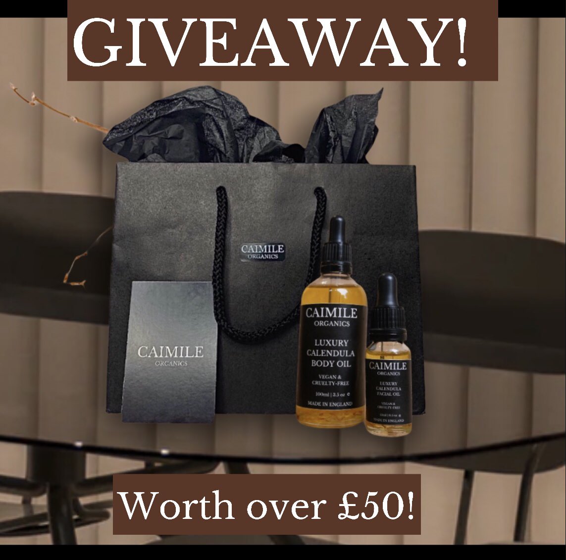 caimileorganics's tweet photo. Want to win this deluxe glow kit? Head over to our insta and enter. Who knows, we could make life at home a tad bit better. https://t.co/OGtaNPVKpj