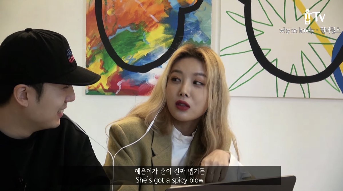 in reference to the scene in why so lonely where yeeun slaps yubin (which is gay enough on its own) she...