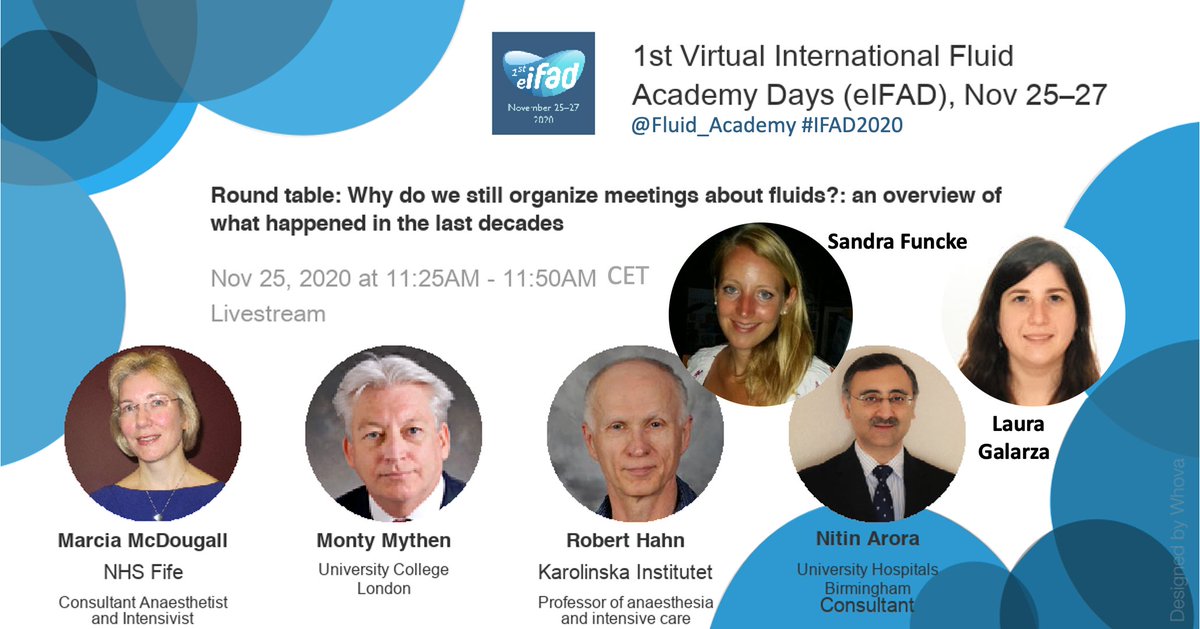 1st Virtual #IFAD2020 Round table: Why do we still organize meetings about fluids?: an overview of what happened in the last decades
Wed. Nov 25, 2020
11:25 AM - 11:50 AM
REGISTER here: whova.com/portal/registr…
ENTER ballot: surveymonkey.com/r/IFAD2020_free
INFO: fluidacademy.org/ifad-2020.html