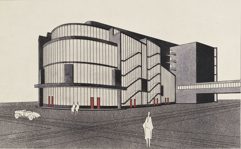 5/ Germany's answer to Constructivism was Bauhaus. It incorporated the proletarian and pragmatic aspects of Constructivism but emphasized a return to a more intimate and human scale.