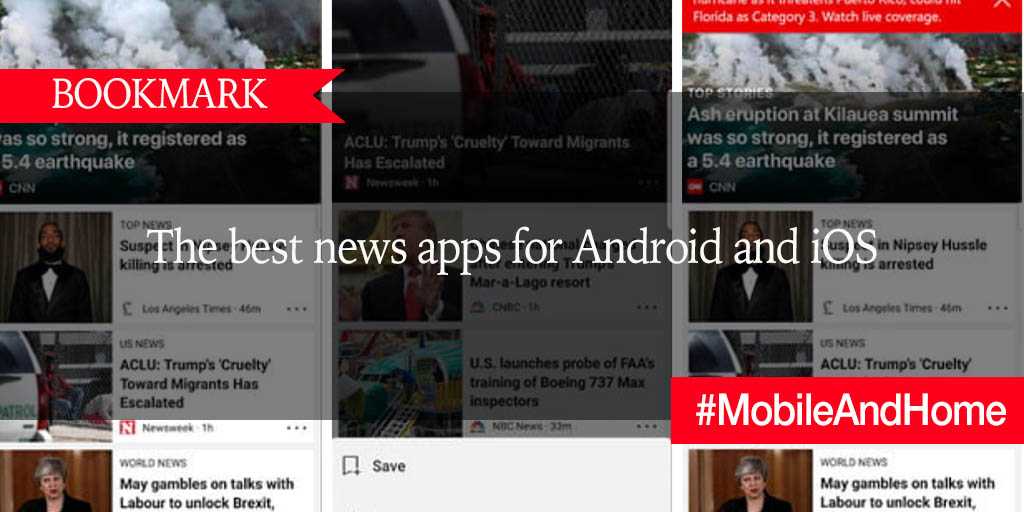 BOOKMARK: The best news apps for Android and iOS https://t.co/VhSChvbncf #MobileAndHome https://t.co/vDzRFJ7qoE