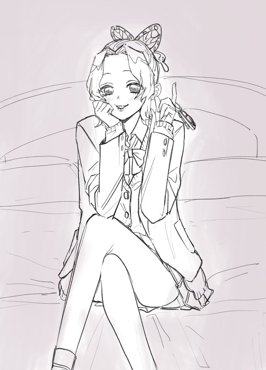 ホテルでjkに車の鍵を取られて返して欲しかったらこっちに来てください…♡って言われる妄想をしている詐欺師の絵です #童しの 