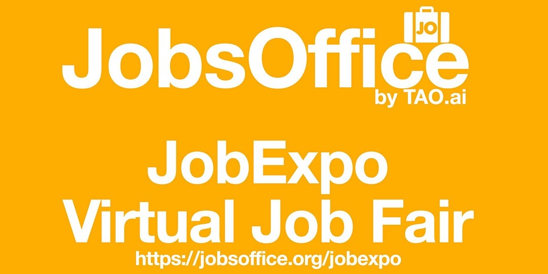 JobsOffice Virtual JobExpo is World's largest attended jobexpo / career fair with around 170,000 professionals and 7000 recruiting companies. The next one will be held this Friday, December 3rd! Register here: i.sfu.ca/MAmdcC