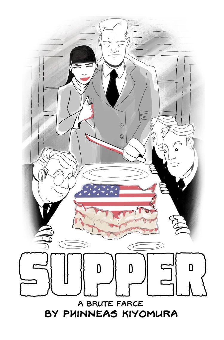 BespokePlays's tweet photo. #Supper serves up the family dramas at the core of our current National Predicament. By the brilliant @PKiyomura with @AlinaBallou @darrett @funkonfire @MrWillMcFadden @imkeiko @TroyBlendell

#lovetheatreday🎭 #rememberplays 
#LoveTheatreDay https://t.co/U28THxjhjo