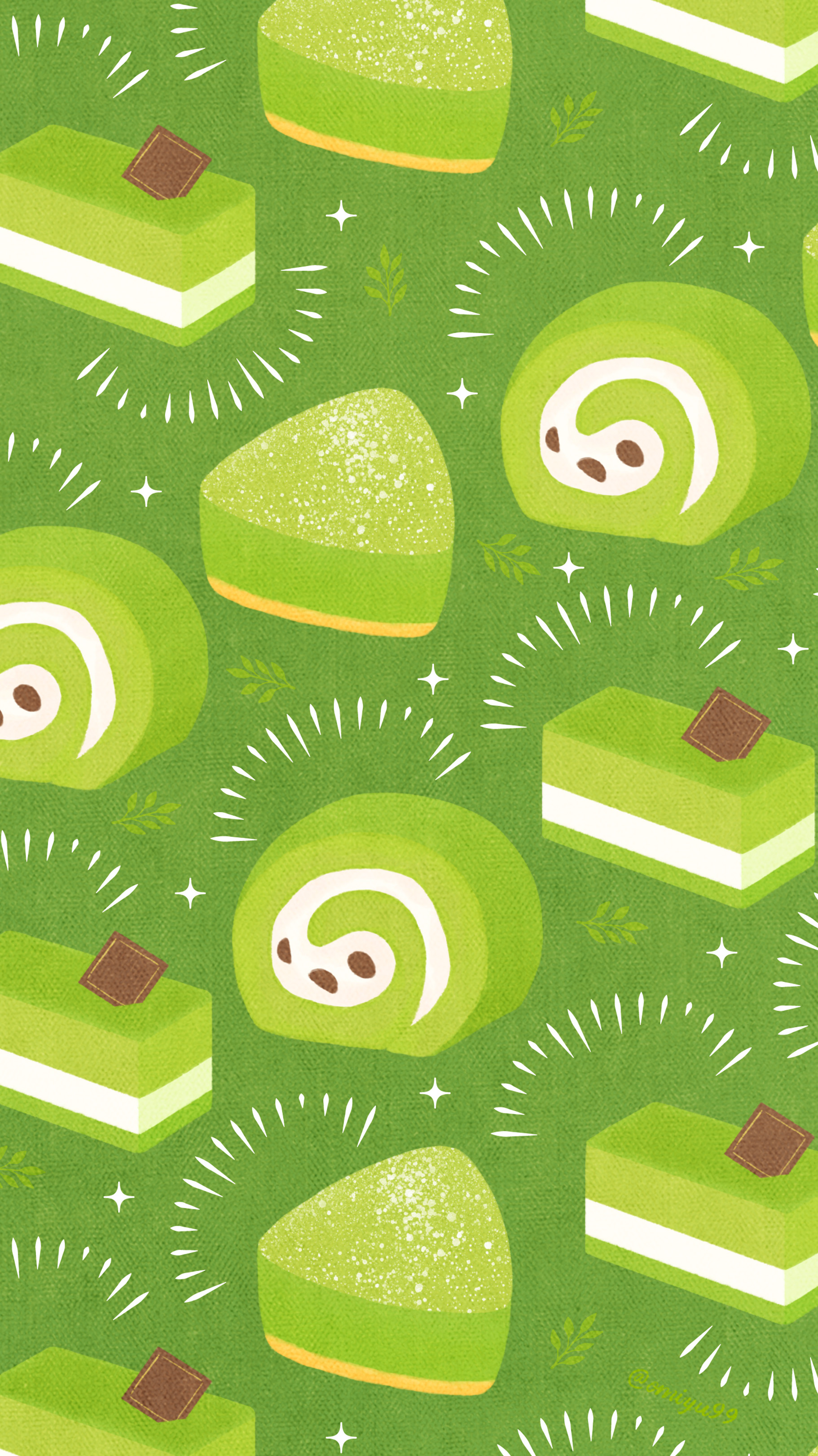 Omiyu お返事遅くなります 抹茶ケーキな壁紙 Illust Illustration 壁紙 イラスト Iphone壁紙 抹茶 Matcha ケーキ Cake 食べ物 T Co Uy3xj8mush Twitter