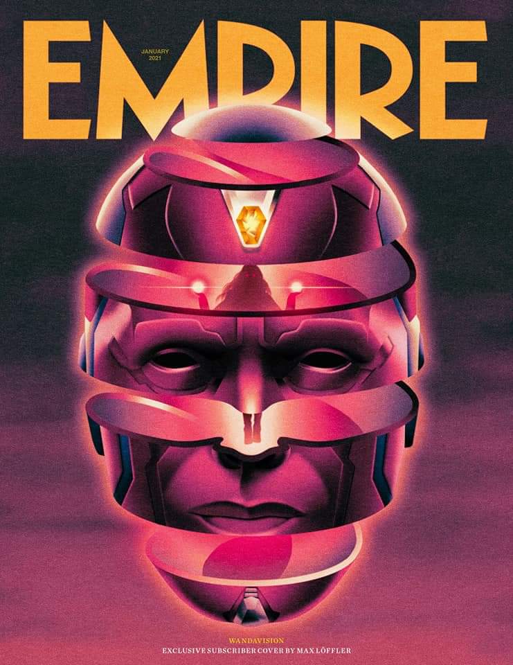 overgyx's tweet photo. Portadas de la revista #Empire dedicadas a #WandaVision ๐ซ
ยฟQuiรฉn ya espera el estreno de esta serie, gyxers?
#wandavision #empire #vision #brujaescarlata #disneyplus #avengers #series #estreno #portada #serie #marvel #marvelproduction #marvelavengers #streaming #overgyx https://t.co/jCc8wJEtux