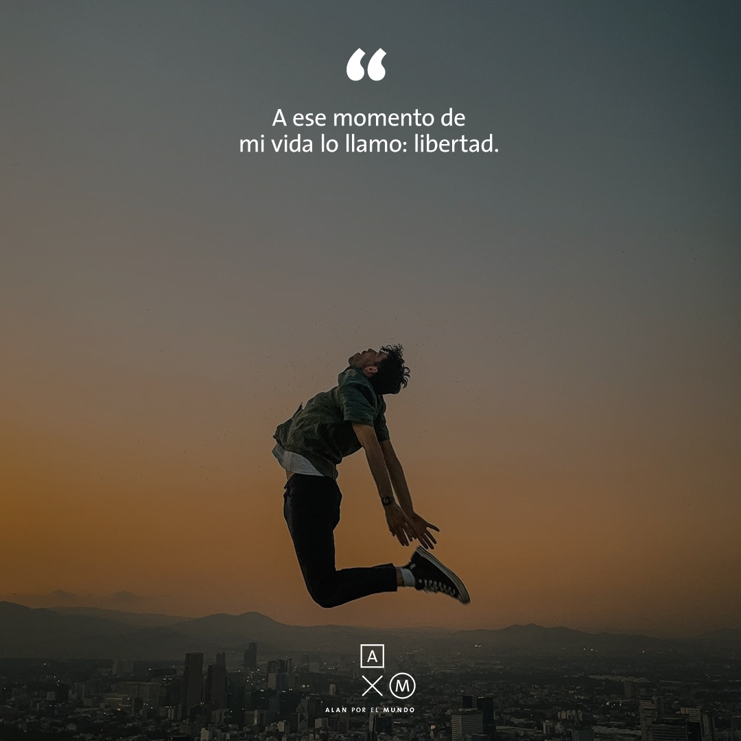 alanxelmundo's tweet photo. Les deseo siempre libertad, viajeros. https://t.co/zvHprQjiB3