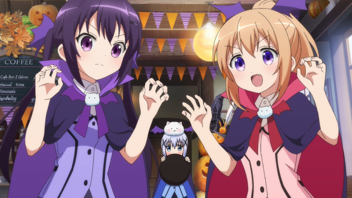 Tvアニメ ご注文はうさぎですか ごちうさハロウィン開幕 ご注文はうさぎですか Bloom 第7羽 今夜は幽霊とだって踊り明かせる Halloween Night いよいよ本日放送です 今回は特別に ごちうさハロウィン のタグも使って皆さんと一緒に Tvアニメ ご注文はうさぎですか ごちうさハロウィン開幕 ご注文はうさぎですか Bloom 第7羽 今夜は幽霊とだって踊り明かせる Halloween Night いよいよ本日放送です 今回は特別に ごちうさハロウィン のタグも使って皆さんと一緒に