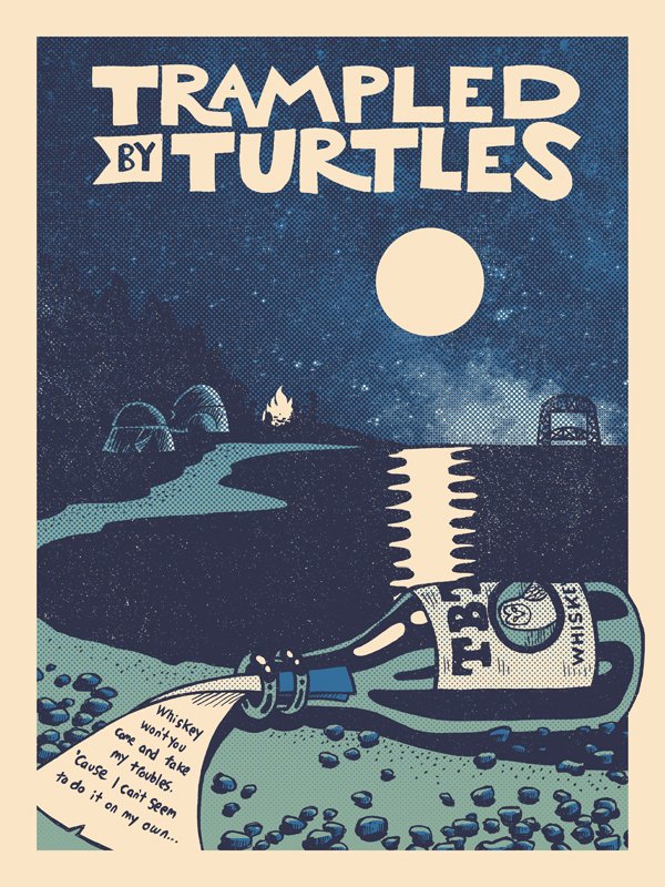 trampled by turtles merch