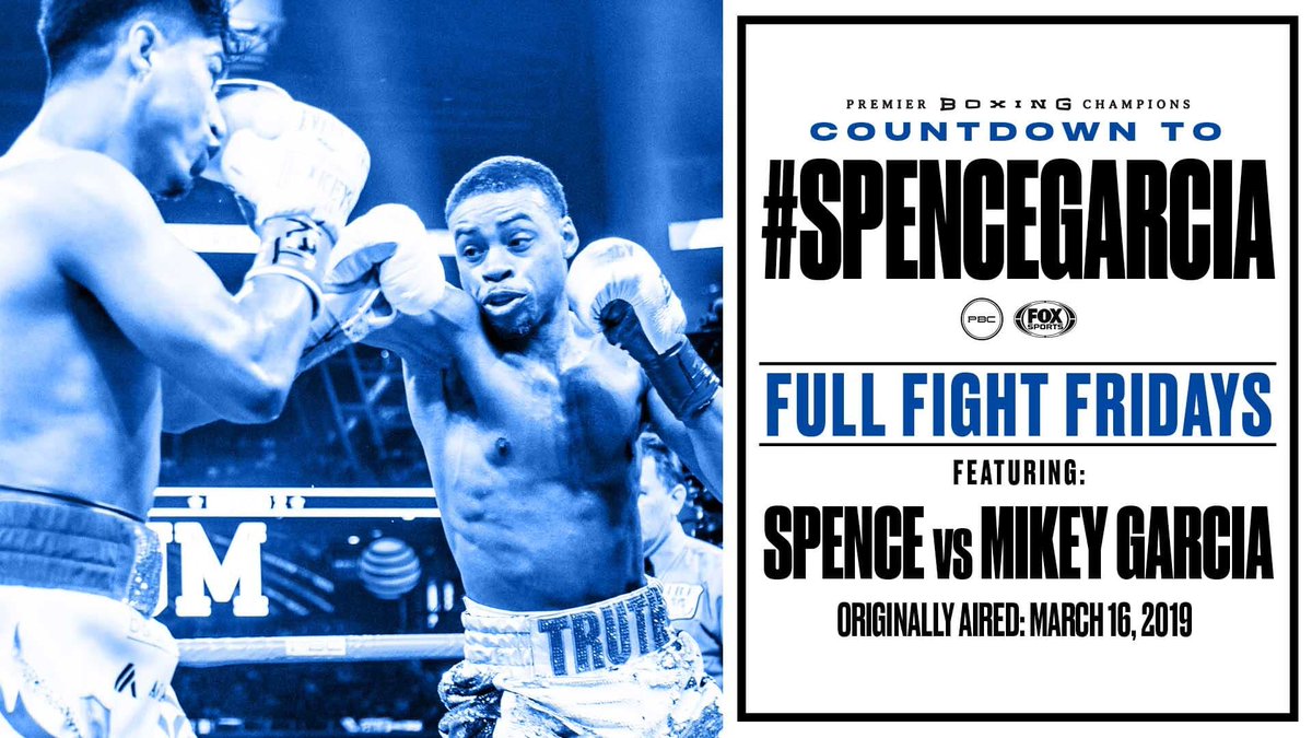 premierboxing's tweet photo. .@ErrolSpenceJr proved that weight classes exist for a reason when he battled—and convincingly defeated—Mikey Garcia on March 16, 2019. #SpenceGarcia #TeamSpence #FullFightFriday
Watch the full fight now: https://t.co/2ggD9CLbAH https://t.co/NHQ6XnB27O