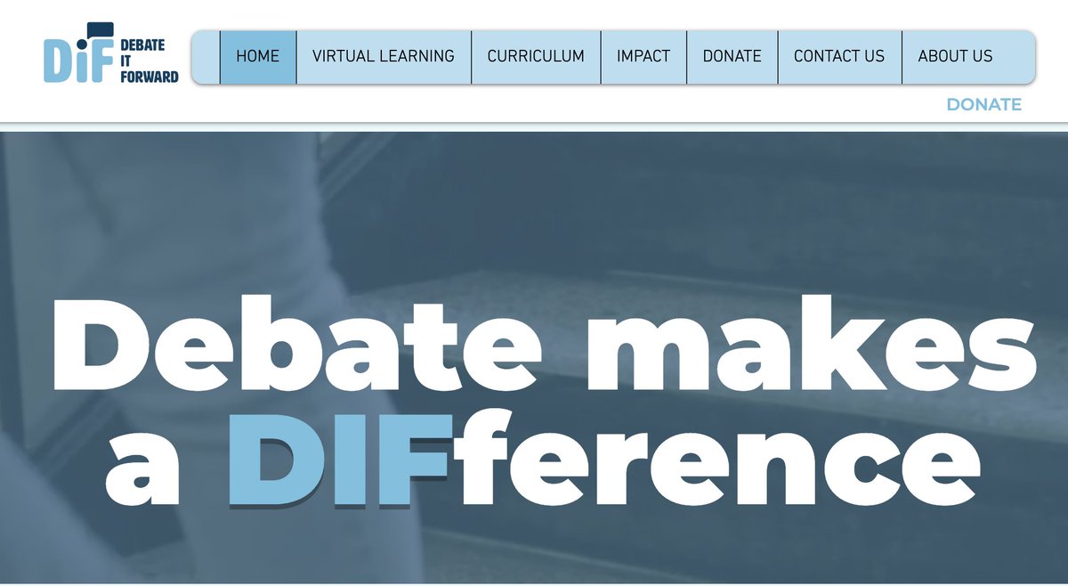 DebateitForward's tweet photo. Check out our new website at https://t.co/gLroXMku2O and tell us your thoughts! Also, don't forget to sign up for our three week programming starting 11/30! https://t.co/YbZecU7dmG