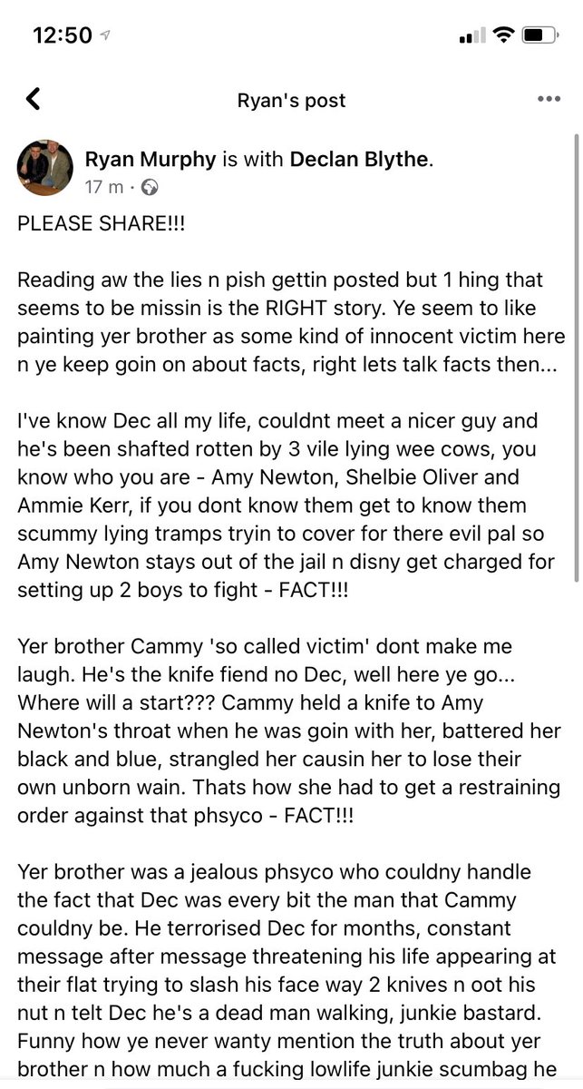 al_gammon's tweet image. Please read &amp;amp; retweet, everyone needs to know the story behind Declan Blythe. Don't believe everything portrayed in the news/media they pick and choose what they want the public to see &amp;amp; its not FACT OR TRUTH 🗣🤛🏽
