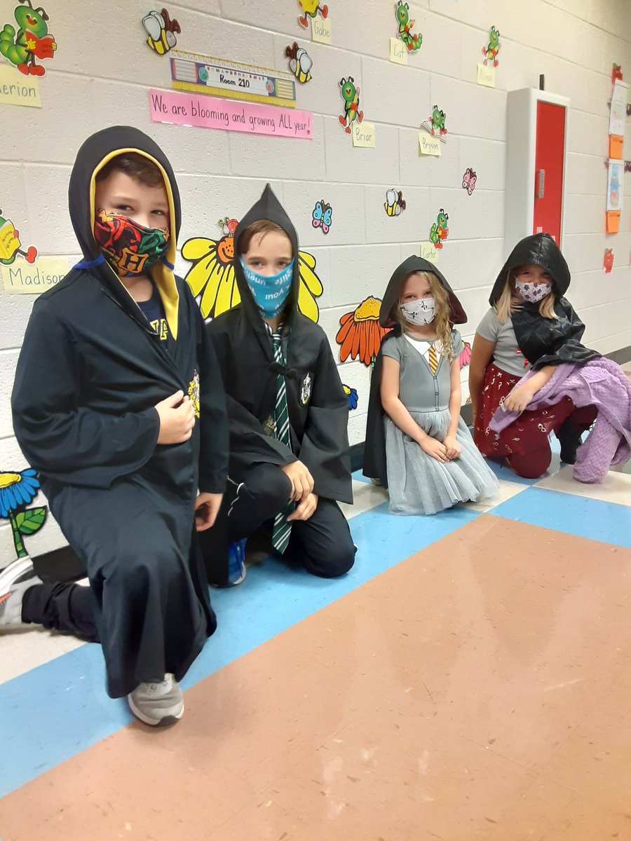 SproatMrs's tweet photo. I'm thankful that I get to spend my days with these kids. What a fun Book Character Day at PMES! https://t.co/dh5f5cDMhO