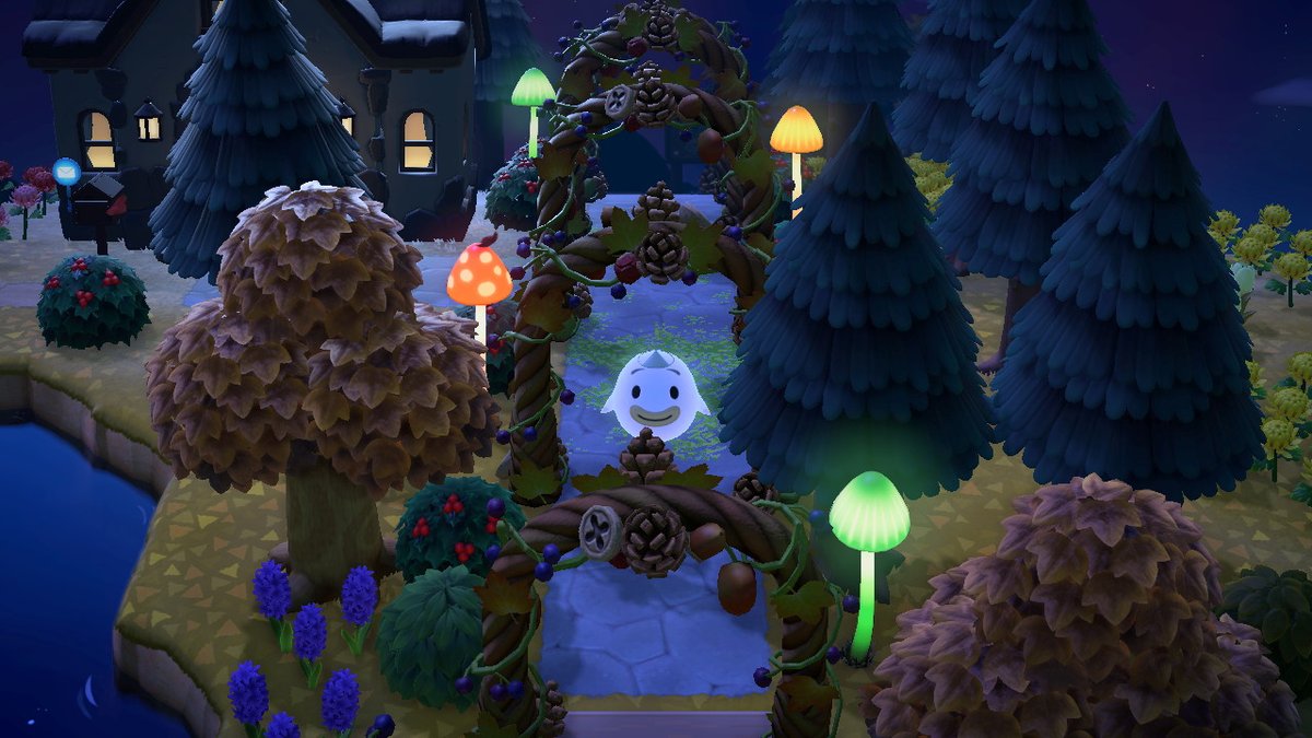 I took a very pretty picture of one of my favorite areas in game. #AnimalCrossing #ACNH #NintendoSwitch