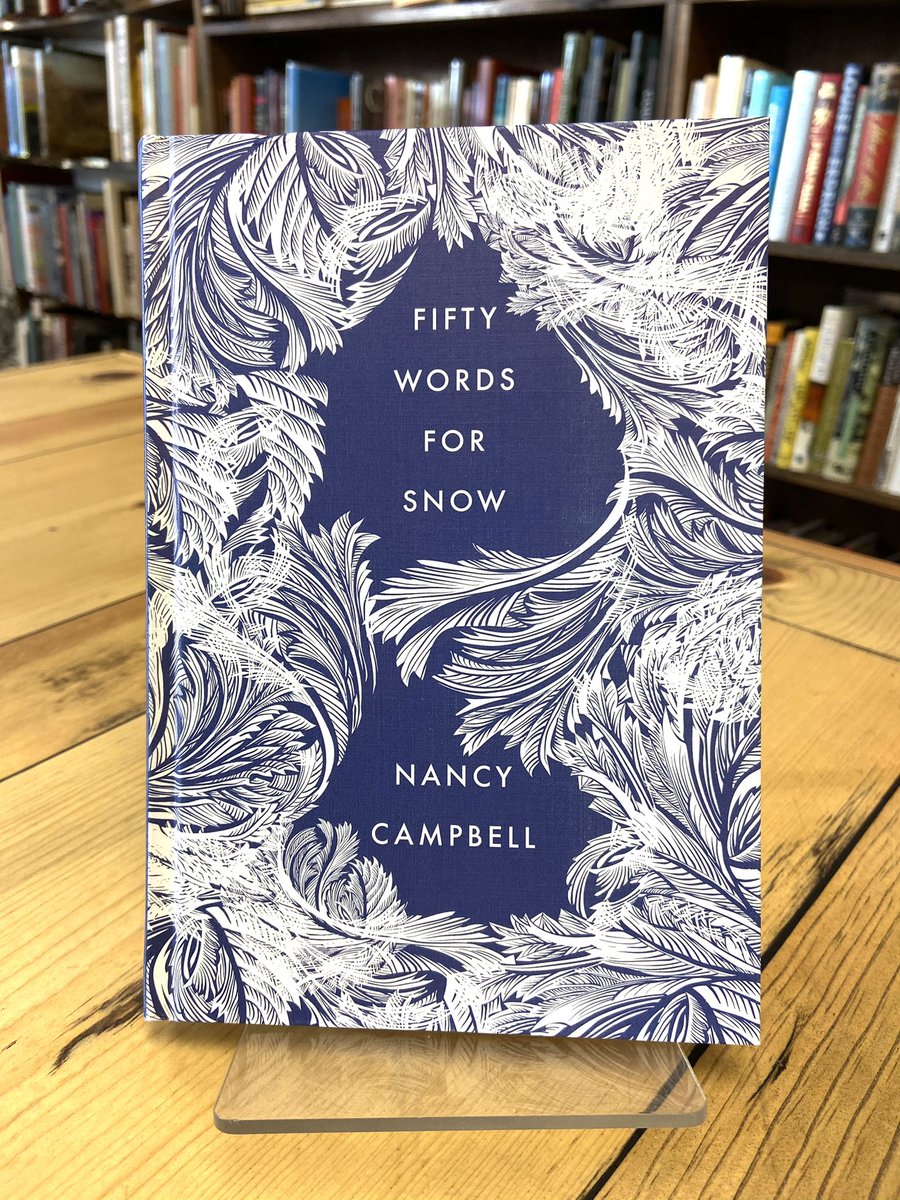 LandLibrary's tweet photo. NEW at the Land Library & just in time for snow!
We love Nancy Campbell’s Fifty Words for Snow, full of wonderful words & insights, & accompanied by the famous snowflake photographs of Wilson Bentley (1865-1931).
#LandLibrary https://t.co/yRzBUr5u5Q