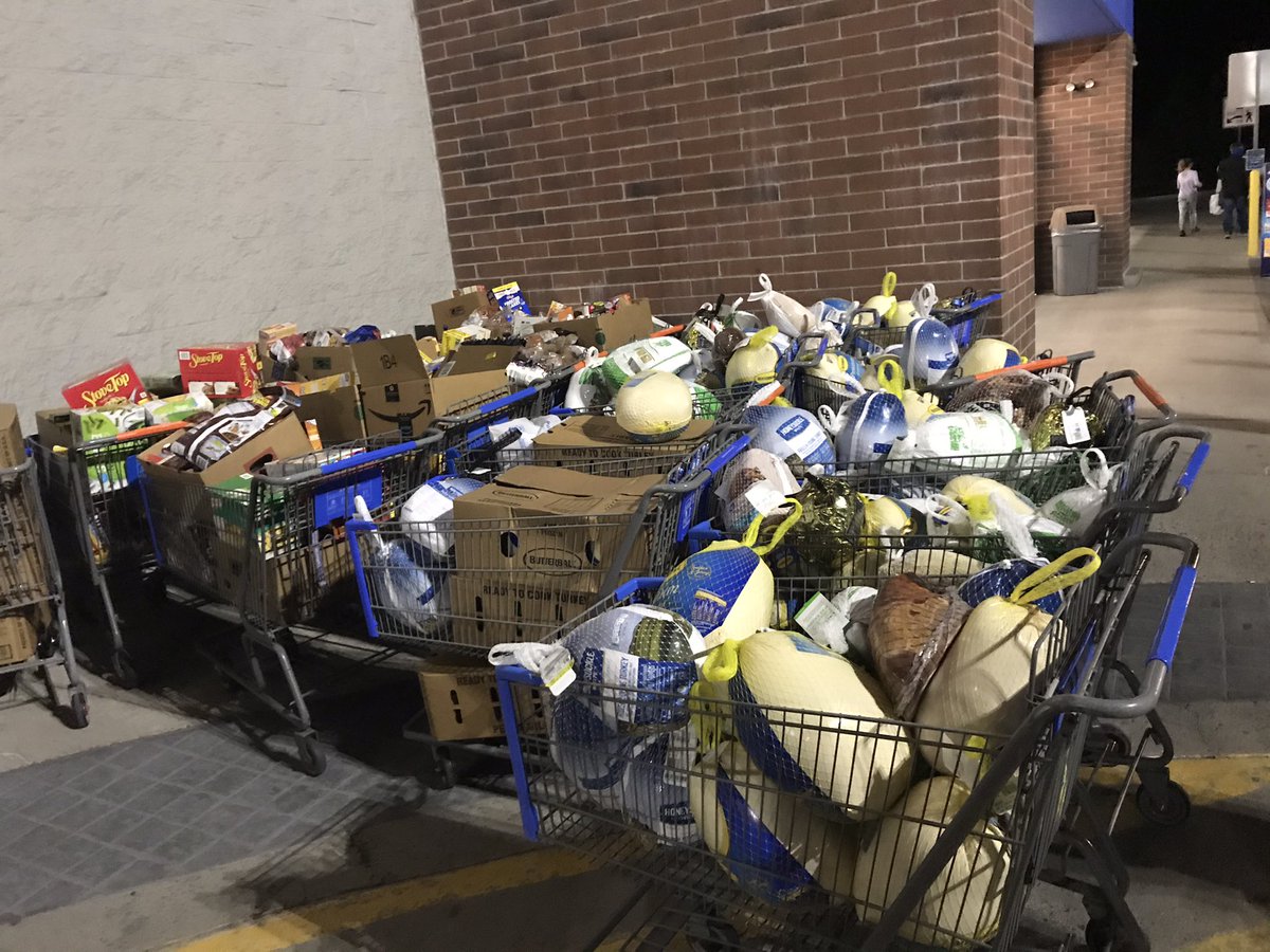addleman_billy's tweet image. 245! Number of turkeys donated to the @SpradBarrChey Food Drive! Please stop by tomorrow at the Dell Range Food Drive from 10 to 4. #TakeFlightLCCC