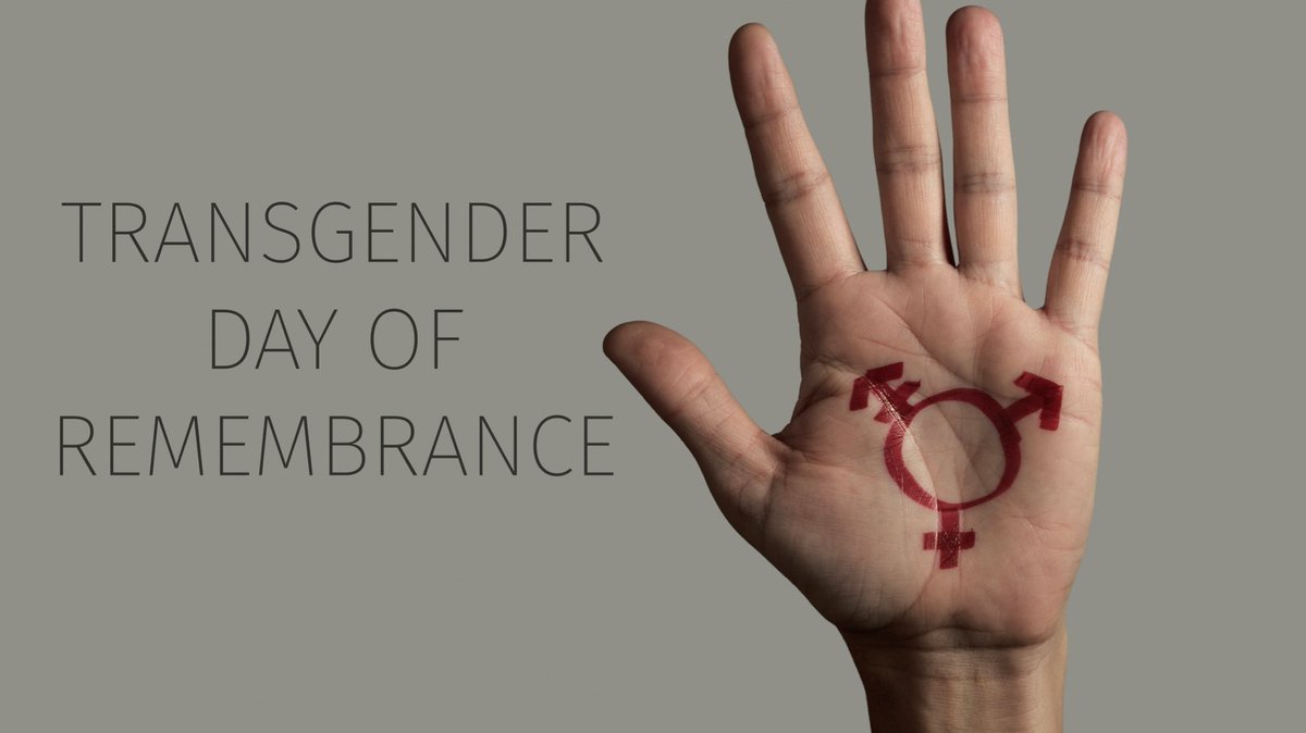 Today is Transgender Day of Remembrance (TDOR), a day to honor and remember transgender people whose lives were lost due to anti-transgender violence. bit.ly/2UHbAD4 @RacialHealthEq @DrChandraFord #TDOR2020 #TDOR #TransDayofRememberance