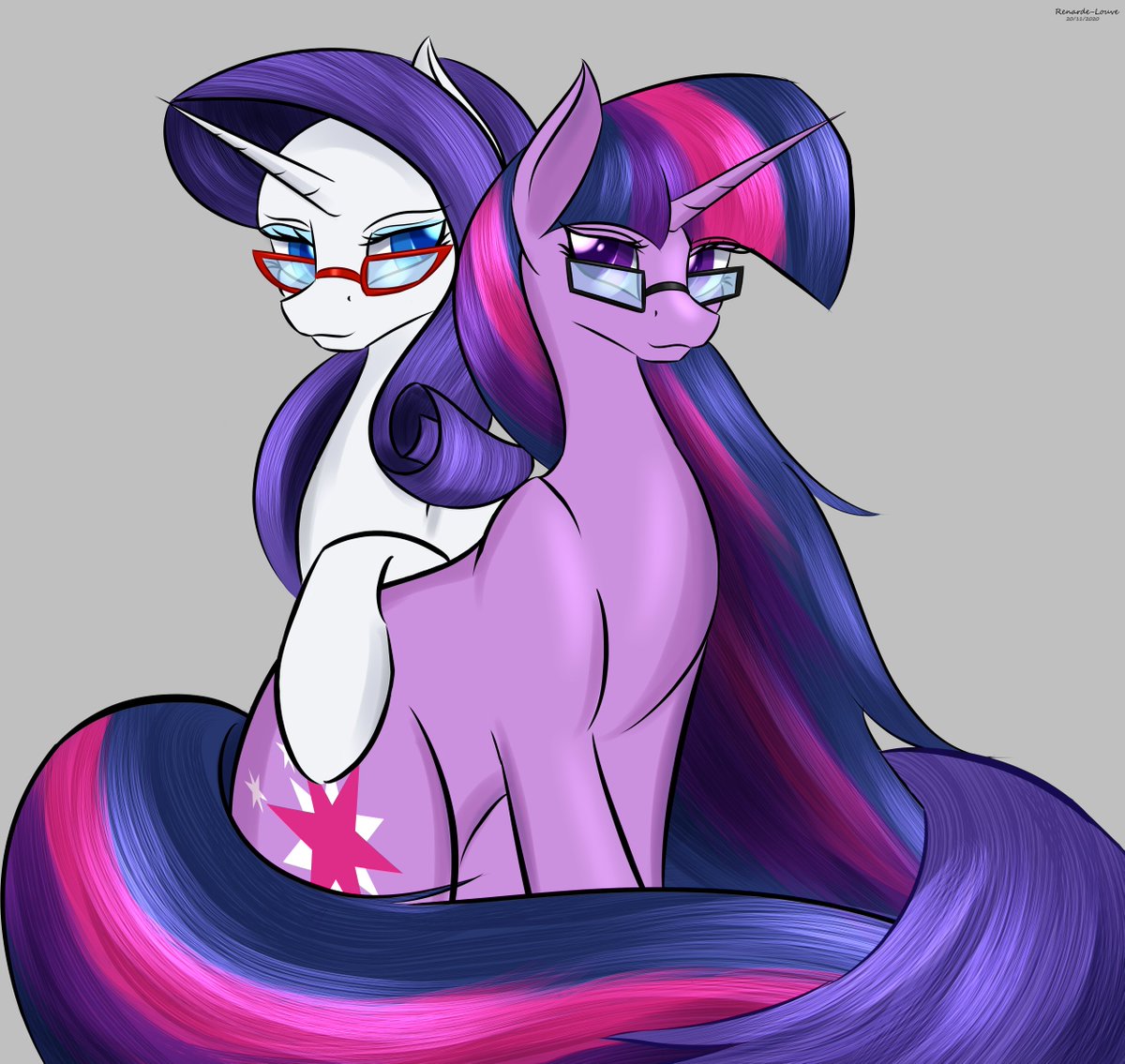 RenardeLouve's tweet photo. #mlp #art #brony #TwilightSparkle #Rarity
Twilight X Rarity https://t.co/TEwf2oOkm5