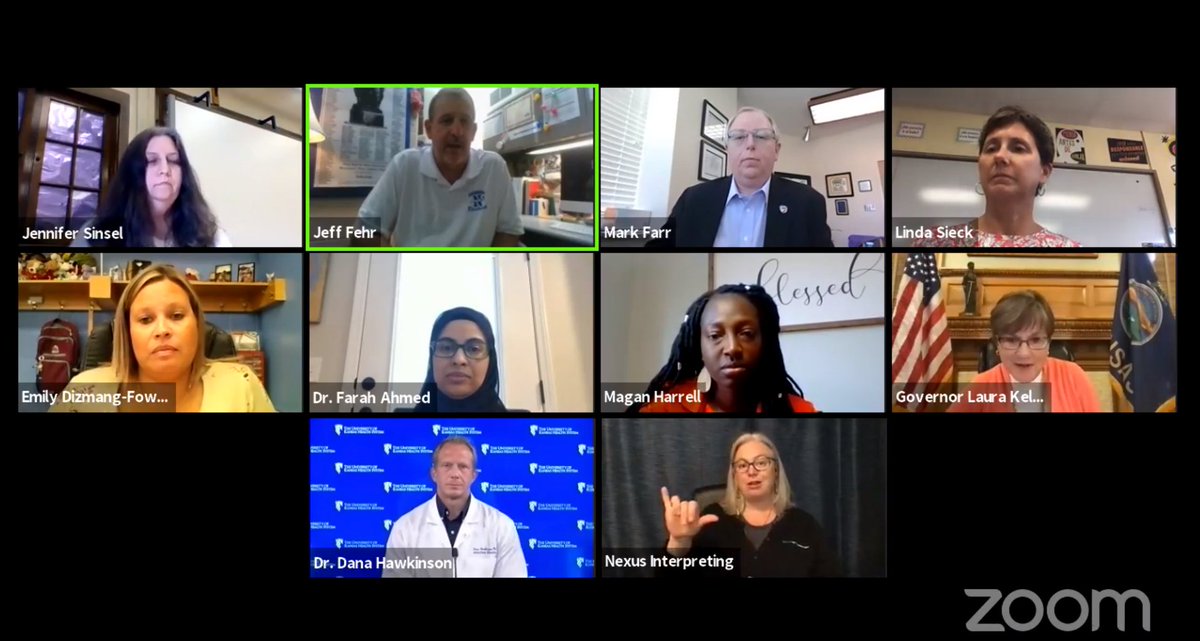 GovLauraKelly's tweet photo. What would we do without Kansas teachers?

I’ve been able to stay in touch with educators this year and hear from them on the challenges that 2020 has presented. One thing I know—Kansas teachers are as hardworking and devoted to the success of their students as any in the nation. https://t.co/F1hRTUo29T