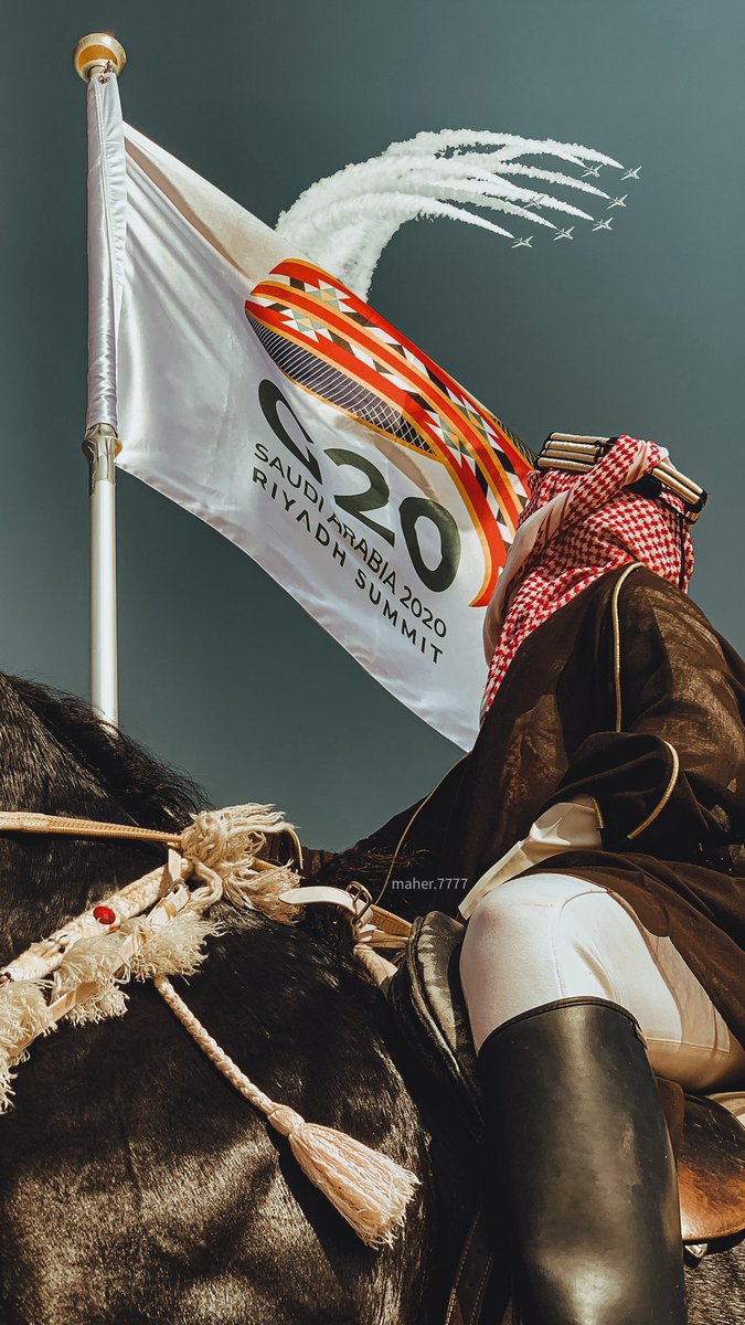 's tweet image. 21st November, 2020. I’m glad to witness the #G20SaudiArabia
the theme is “Realizing Opportunities of the 21st Century for All.” with the main focus on:
•Empowering People
•Safeguarding the Planet
      •Shaping New Frontiers