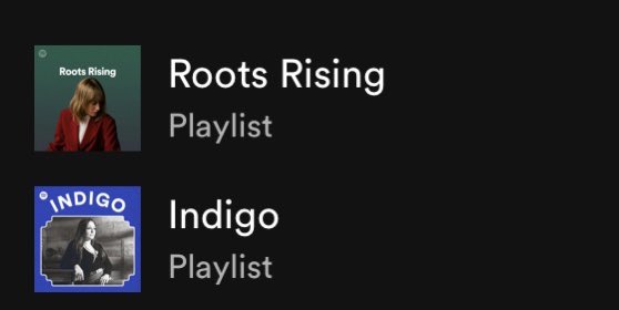 FrontCountrySF's tweet image. A couple of bangin’ @Spotify playlists just added our song #HowCanYouSing 🥳 #RootsRising and #Indigo feat. the indomitable @kelsey_waldon on the cover. 💗