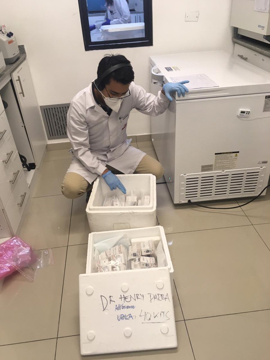 EstebanOrtizMD's tweet photo. Los Kits de detección de #SARSCoV2 producidos por @UDLAEcuador #ECUGEN
@UDLA_Investiga
se han vendido al precio de costo de forma muy rápida. Más de 14,500 reacciones se han distribuido ya en todo el Ecuador.
Encadenamiento productivo entre academia e industria #MadeInEcuador https://t.co/aRaQ0po9YT