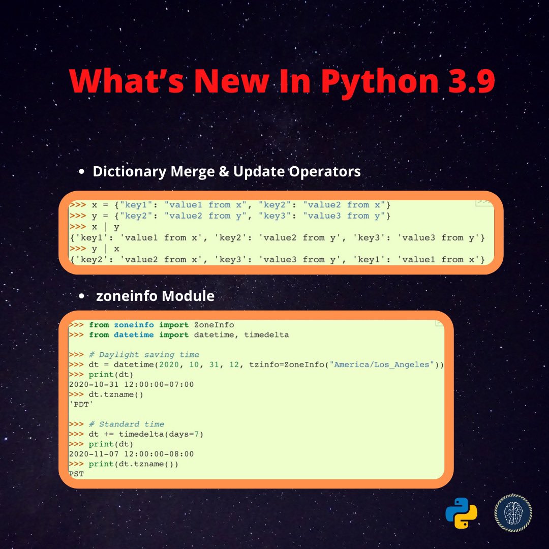 TechAISpace's tweet photo. Good news! Python 4.0 will be with us soon with stable version.

#machinelearning #ml #software #technology #deeplearning #python #engineering #datascience #softwareengineer #artificialintelligencemarketing #YapayZeka #computerscience #artificialintelligent #programming https://t.co/ShhZgGw60u