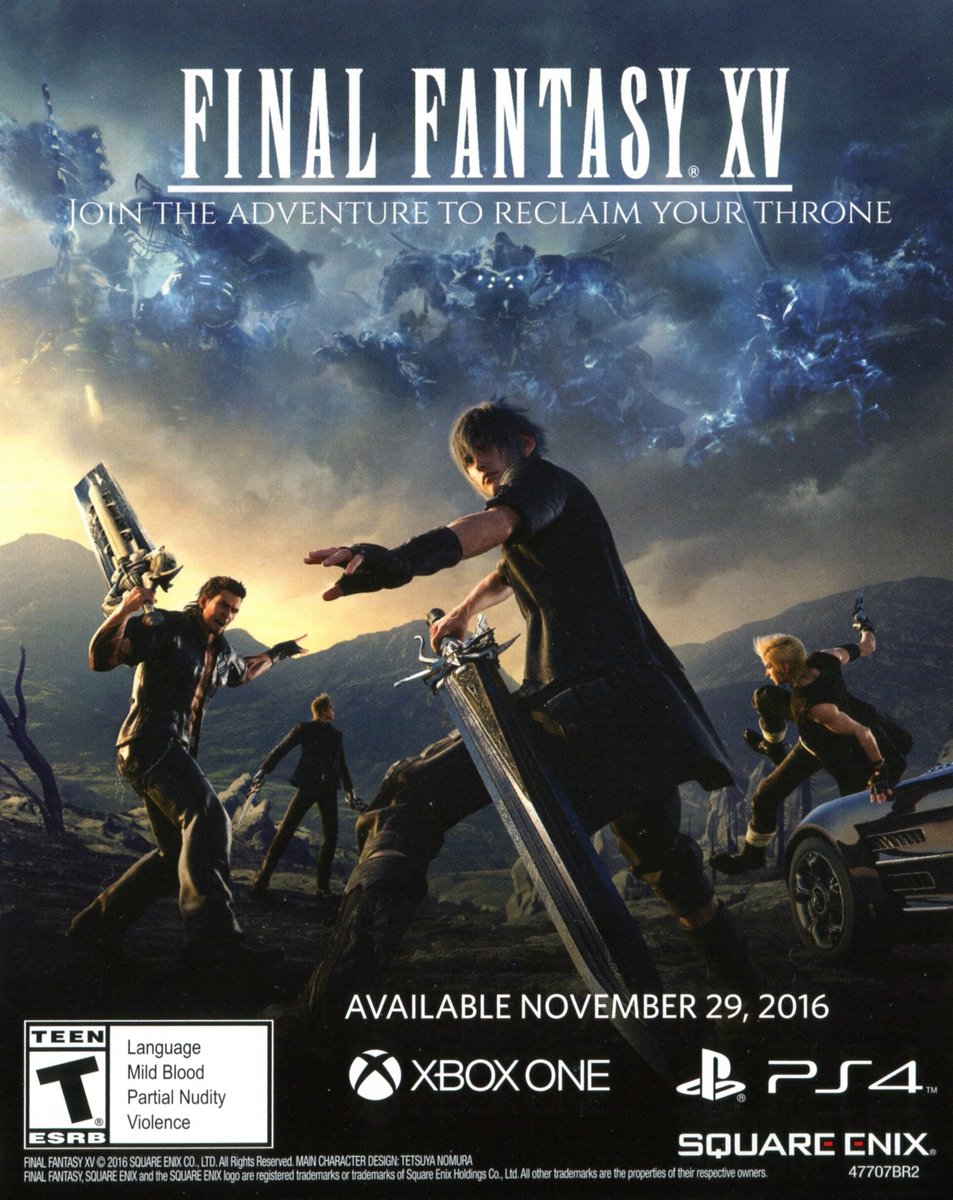 dail15_noctis's tweet photo. FFXV - promotion : 
magazine 2016

#FinalFantasyXVUniverse #ファイナルファンタジーXV #FFXV #FF15 #dawnofthefuture #FFVersusXIII #FinalFantasyXV #FinalFantasy15 #FinalFantasy #FFvsXIII #Promo2016 https://t.co/3Z3wgum5vV