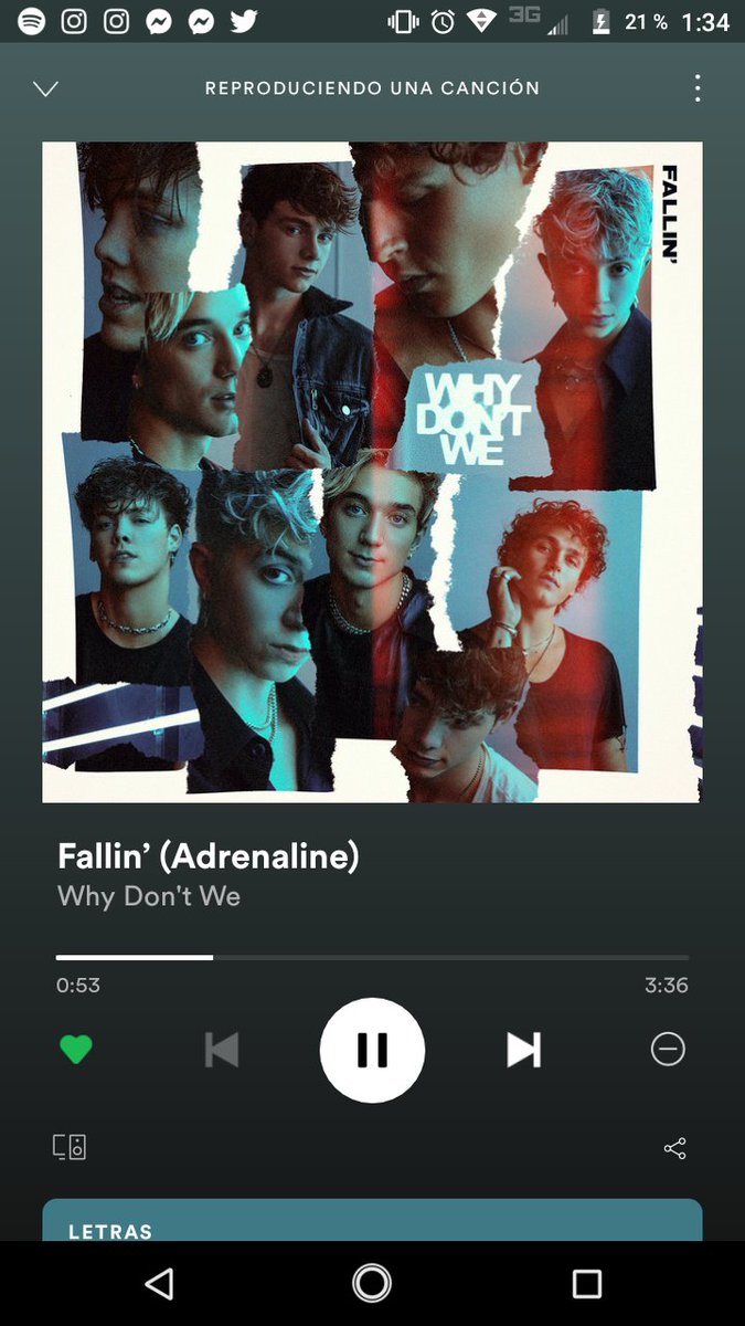 FollowJustLetty's tweet photo. @whydontwemusic #STREAMFALLIN
#STREAMFALLIN
#STREAMFALLIN
#STREAMFALLIN https://t.co/sb2Kjf3Rgl
