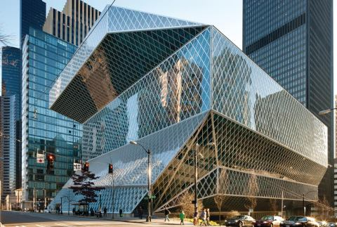 10/ Post-modernism (Deconstructivism) echos the whimsy of Constructivism while turning Brutalism on its head. With all of the aesthetic appeal, but none of the (apparent) functionality of Brutalism, it is characterized by absence of harmony, rectilinear shape and predictability.