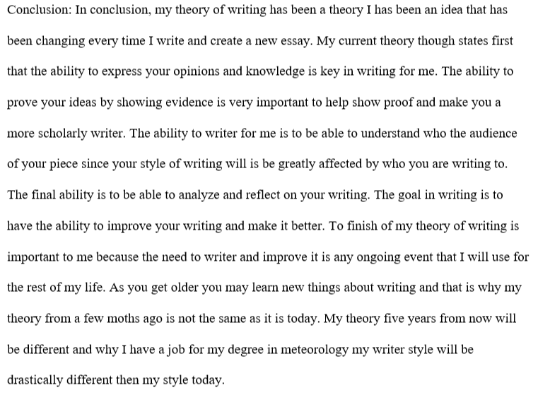 LvpastE's tweet photo. My conclusion. #engl110mu https://t.co/DAFWtP8ewp