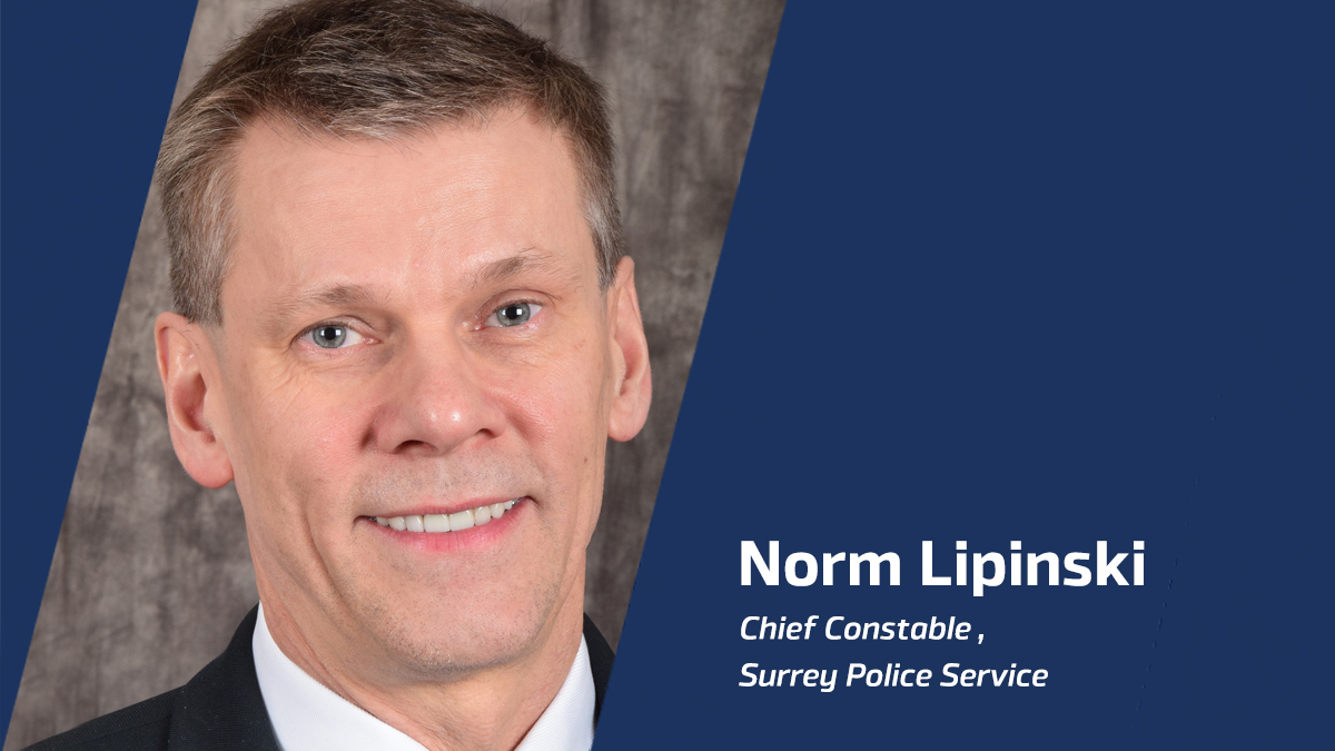 SPSBoard's tweet photo. On behalf of the entire Surrey Police Board, we want to congratulate Chief Constable Norm Lipinski. He is a seasoned leader in community-centered policing with over 25 years of experience leading progressive police departments and serving diverse communities. https://t.co/1CpeJJlN1U