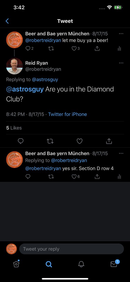 2) He made an effort to TALK to fans and it didn’t seem fake. This man takes a genuine interest in the fans and makes them feel truly special. When he came to talk to us I said, “dude take my seat!” and he said nah I’ll just sit on the steps. This was for an entire inning! 