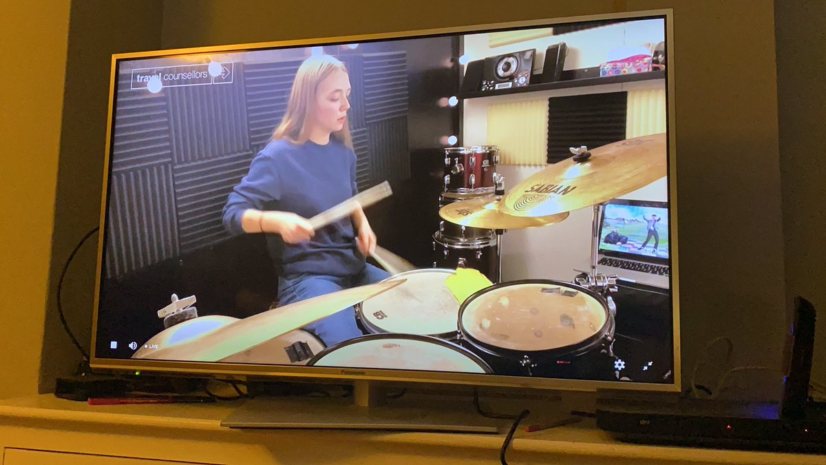 KateTC's tweet photo. #TCVC20 Go Bella !!!! 🎶 🥁 https://t.co/8OjAbrRJvU