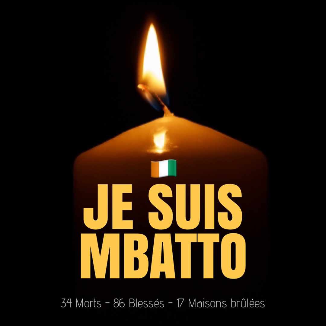 MeiteAb09589041's tweet photo. Il est demandé à tous les ivoiriens épris de paix d'observer une minute de silence demain samedi 21 novembre 2020 à 12h00 sur toute l'étendue du territoire national.
#CIV225
#CI2020
#désobéissancecivile
@FRANCE24
#ONU
@afriquemedia
#Nonàado https://t.co/0XoAE95cXH