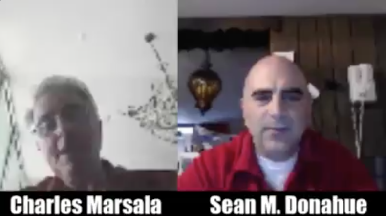 Speaking of white supremacists, Marsala also associates with Pennsylvania based Neo-Nazi Sean Donahue, who ran for Congress on a platform to bring back racial segregation. Donahue even reviewed Marsala’s self-published book on Amazon. Five stars!
