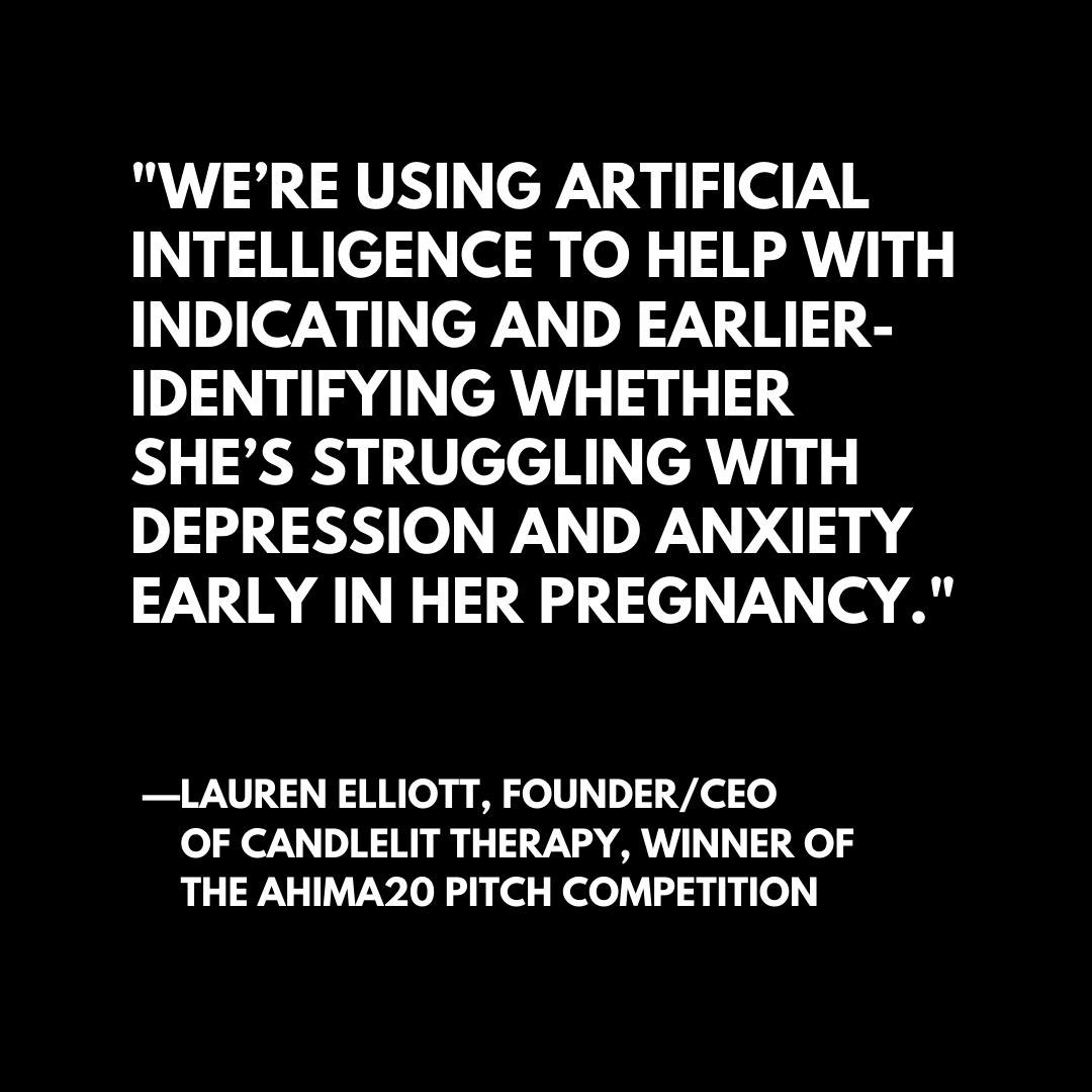 AHIMAResources's tweet photo. Don't miss this week's #HIPitch podcast, with @livecandlelit Founder/CEO Lauren Elliott, winner of the AHIMA20 Pitch Competition. Listen: https://t.co/h1kklBFwqb
#blackhealthmatters, #blackmothersmatter #AI #telehealth #socialdeterminantsofhealth #SDOH https://t.co/uqdabc2f8N