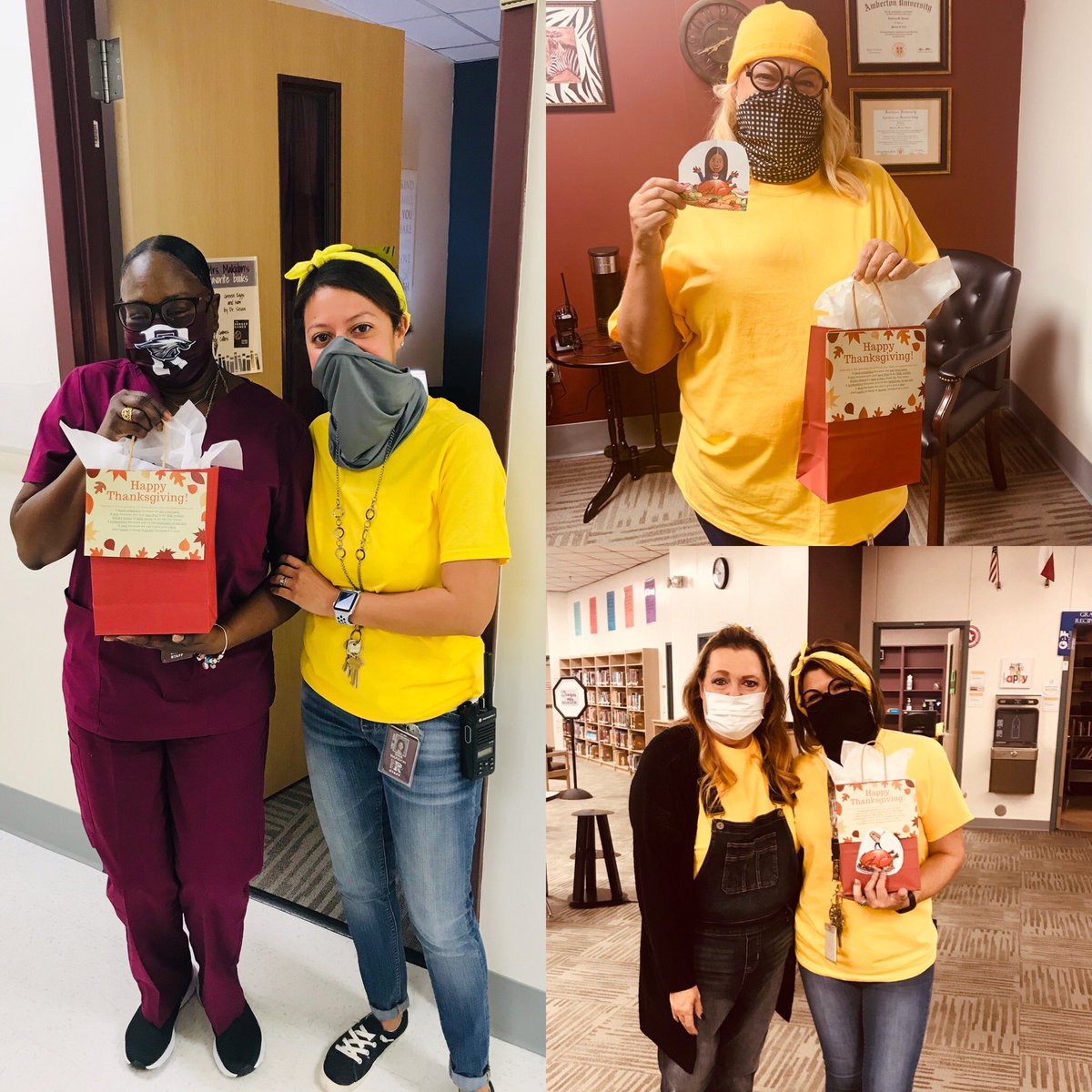 MakidonG's tweet photo. Thankful to be an Eagle! #turkeyhuntfun #characterday #hocofun @RHS_Eagles @BlakeyNet @wlstaats @JenaMontgomery @ask4rhonda @kmthomas10 @DerikHulsebus https://t.co/zLtcljV8I6