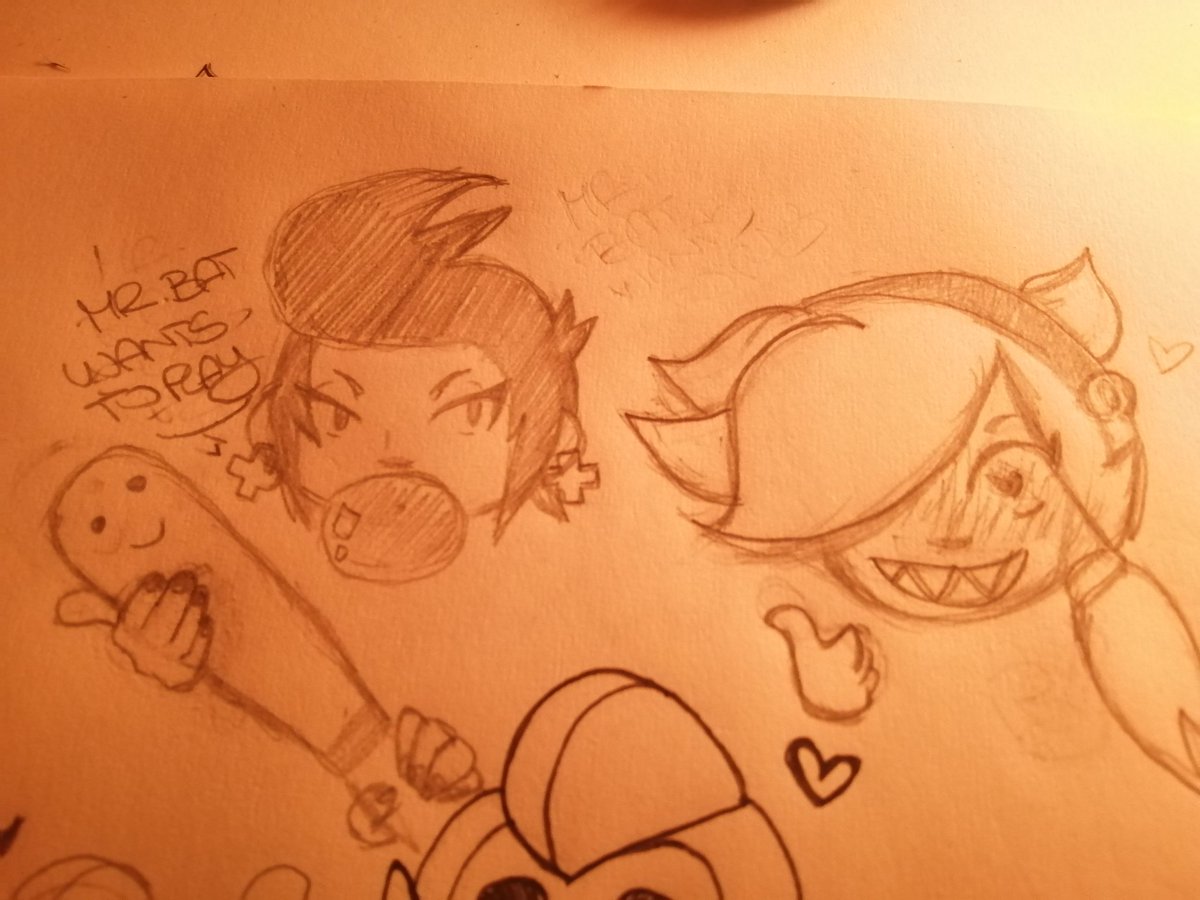 Colt00957559's tweet photo. this is the first time I've ever drawn Coletteπππ
#BrawlStarsArt
#brawlstarsfanart
#Bibi
#MrBat
#colette https://t.co/3nVckDTdwe