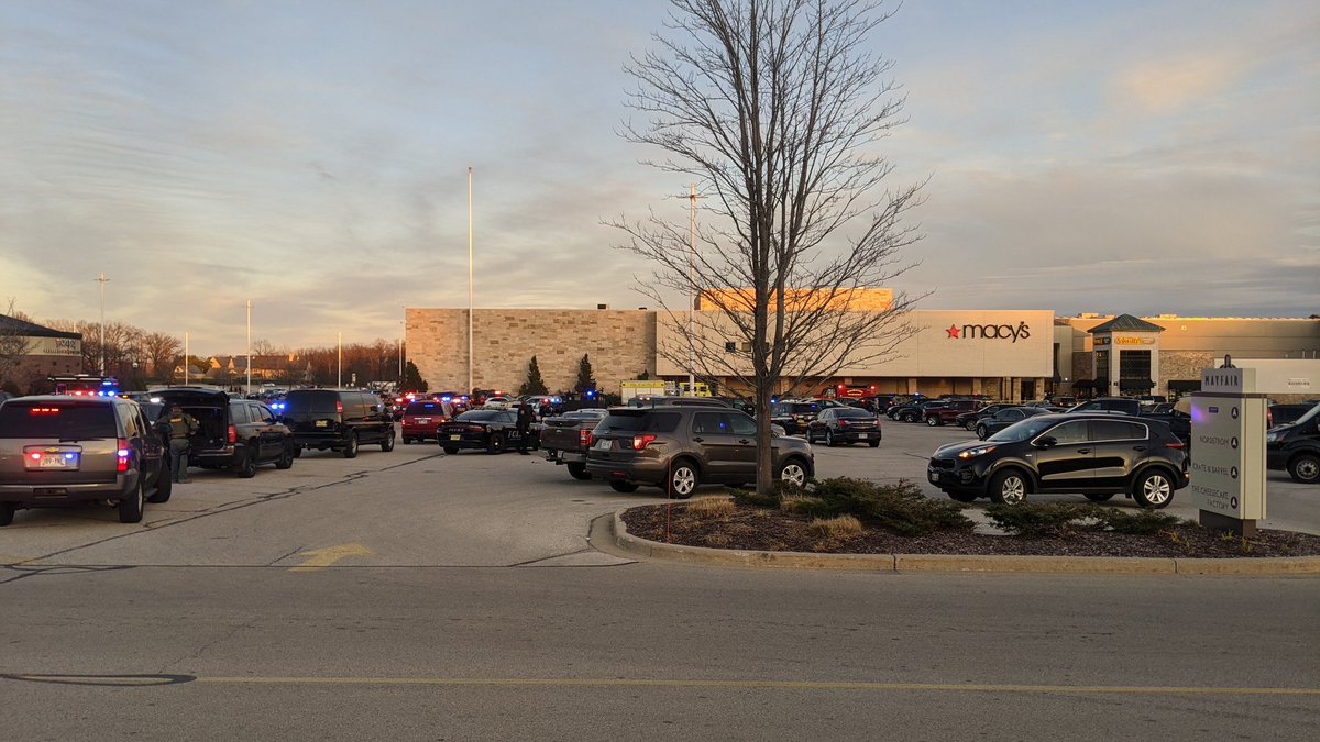 Outside <a href="/Macys/">Macy's</a> at <a href="/ShopMayfairMall/">Mayfair</a> #ActiveShooter <a href="/WISN12News/">WISN 12 NEWS</a>