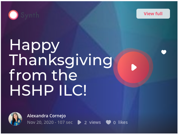 allielibrarian's tweet photo. Love using @gosynth to leave Happy Thanksgiving messages to my students! I may have snuck in a book recommendation or two (or three) 😆📚🦃 #thanksgivingbreak https://t.co/eRn2V6KanM
