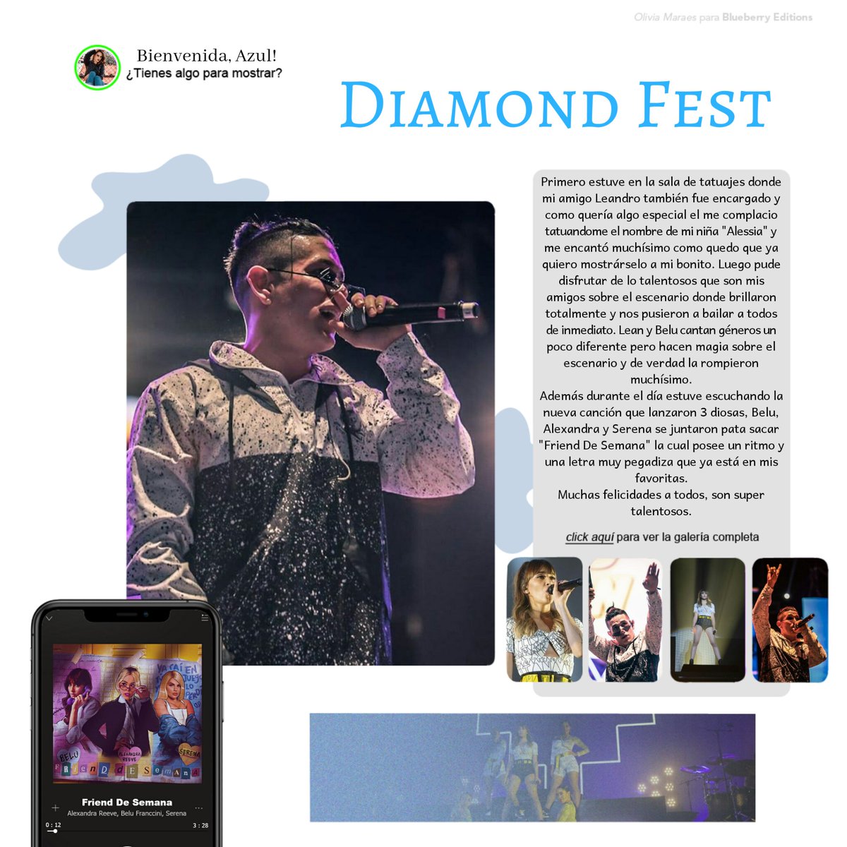 blueflowxrs's tweet photo. [💎] . . . #DiamondFest #FriendDeSemanaAxBxS

Hoy asistí al segundo día del Diamond Fest donde me tatue y disfrute de maravillosa música, simplemente me la pase increíble.💙 https://t.co/PwJhaApyjK