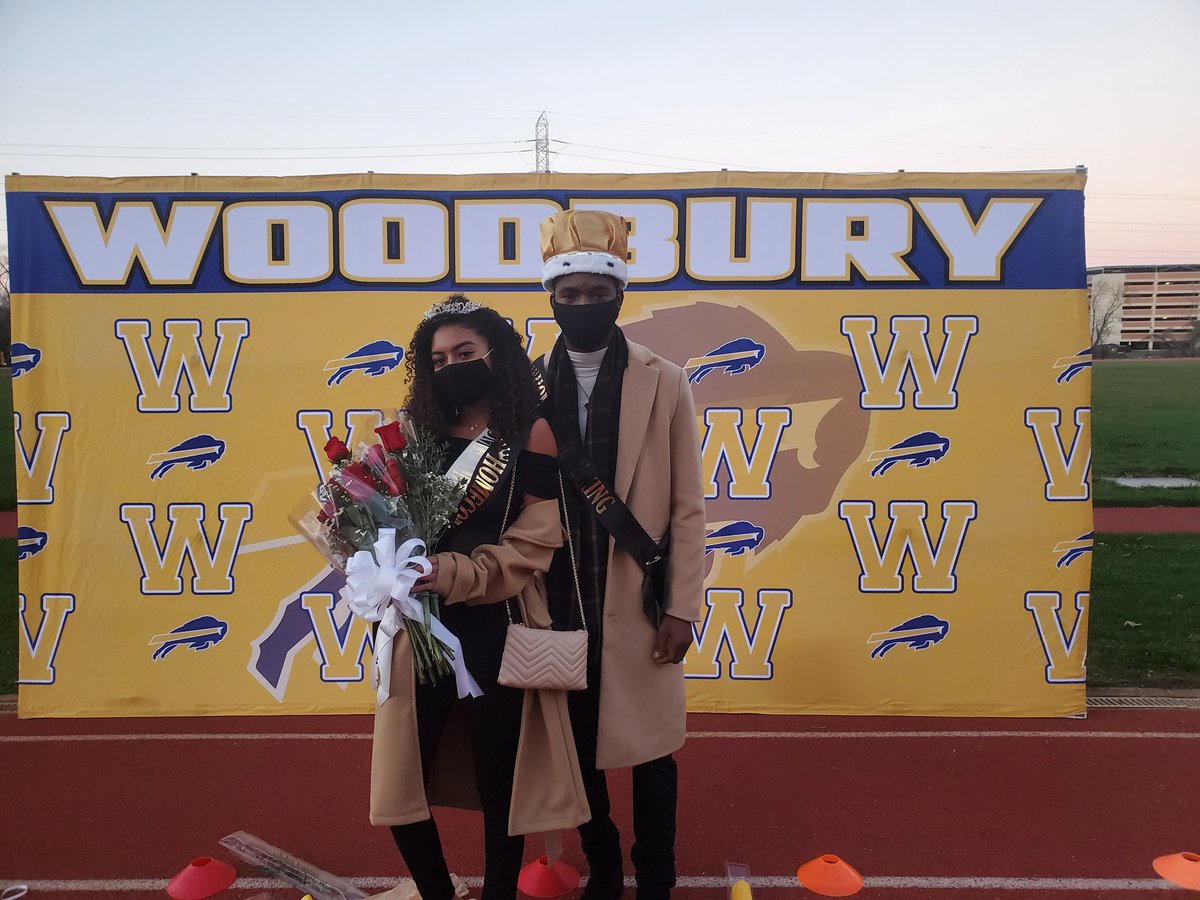 Congratulations to Homecoming Queen and King, Jaslene Gutierrez and Ja'Von Solomon!! <a href="/WooSTUCO/">Woodbury HS Student Council</a>  <a href="/WoodburyCitySch/">WoodburyCitySchools</a>